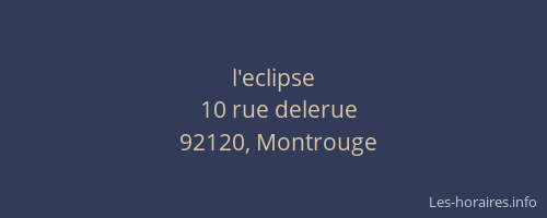 l'eclipse
