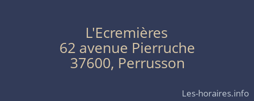 L'Ecremières
