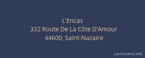 L'Encas