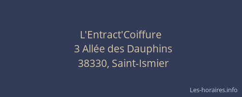 L'Entract'Coiffure
