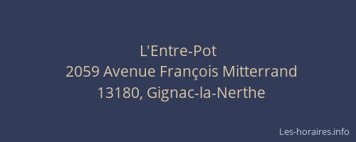 L'Entre-Pot