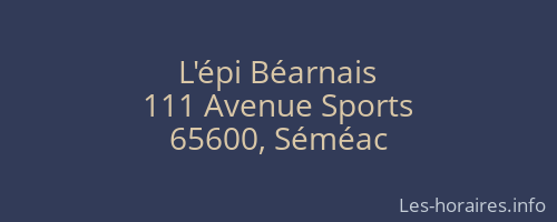 L'épi Béarnais