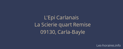 L'Epi Carlanais