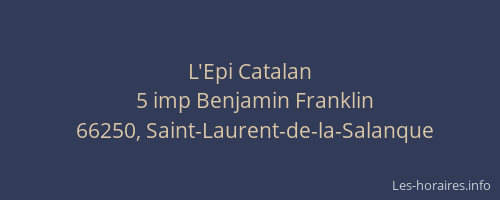 L'Epi Catalan