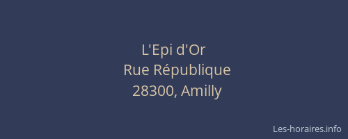 L'Epi d'Or