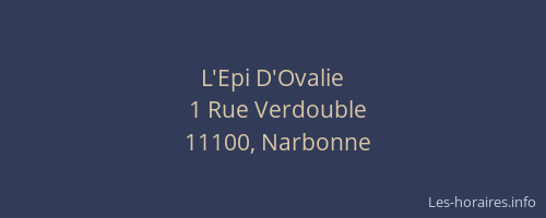 L'Epi D'Ovalie
