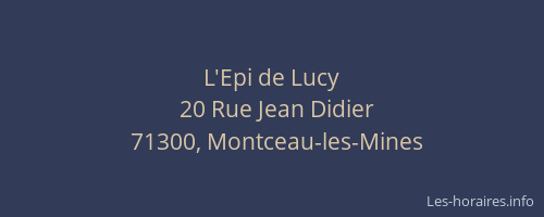 L'Epi de Lucy