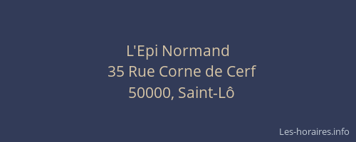 L'Epi Normand