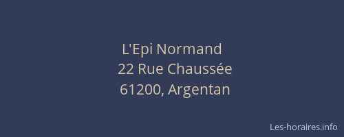 L'Epi Normand