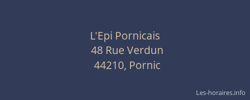 L'Epi Pornicais