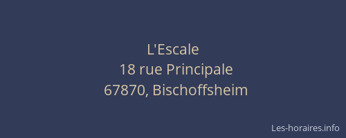 L'Escale