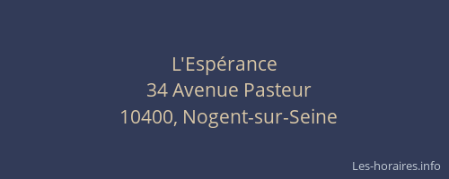 L'Espérance