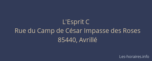 L'Esprit C