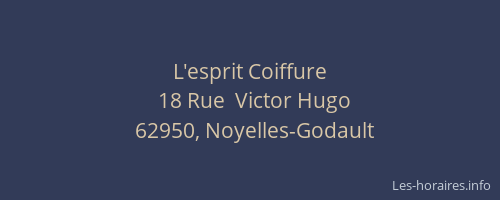 L'esprit Coiffure