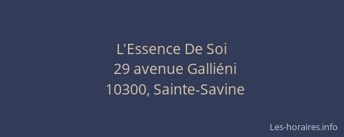 L'Essence De Soi