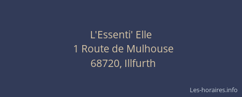 L'Essenti' Elle