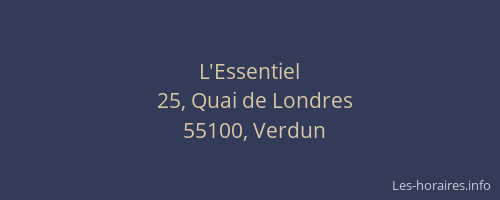 L'Essentiel