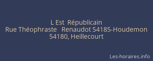 L Est  Républicain