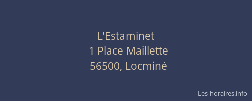 L'Estaminet