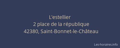 L'estellier