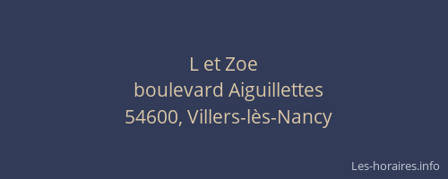 L et Zoe