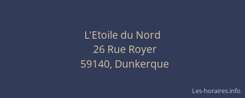 L'Etoile du Nord