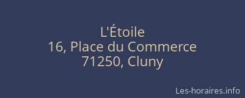 L'Étoile
