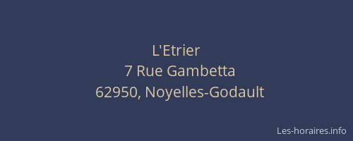 L'Etrier