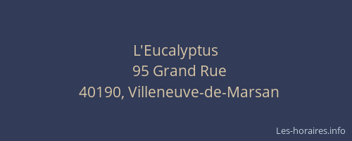 L'Eucalyptus