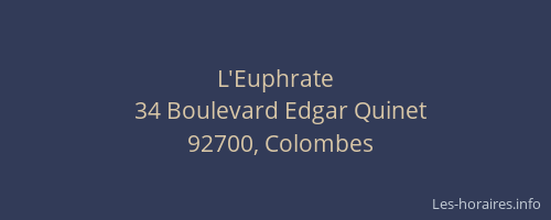 L'Euphrate