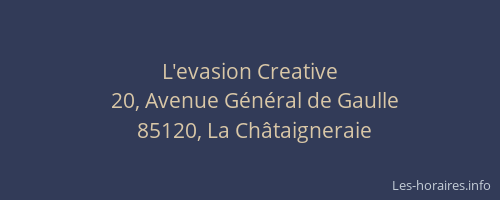 L'evasion Creative