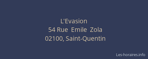 L'Evasion