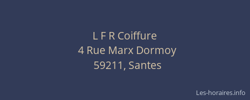L F R Coiffure