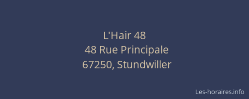 L'Hair 48