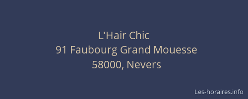 L'Hair Chic