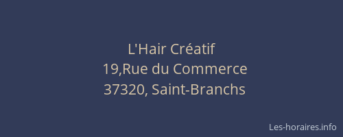 L'Hair Cr&eacute;atif