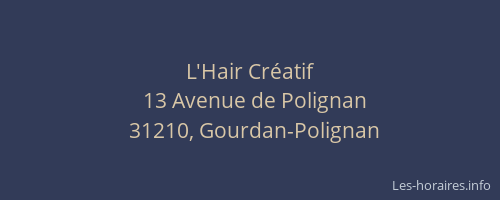 L'Hair Créatif