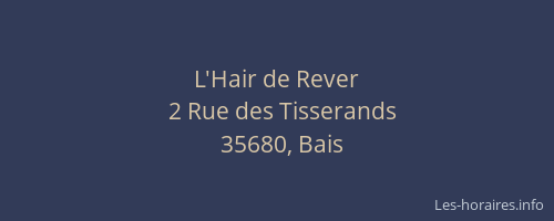 L'Hair de Rever