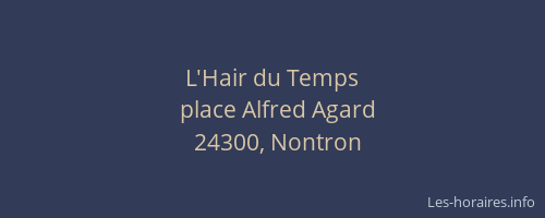 L'Hair du Temps