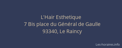 L'Hair Esthetique