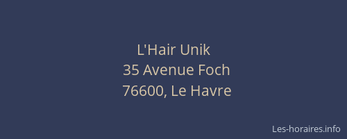 L'Hair Unik