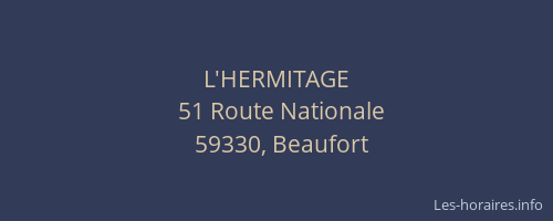 L'HERMITAGE