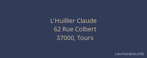 L'Huillier Claude