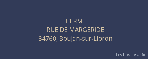 L'I RM