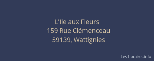 L'Ile aux Fleurs