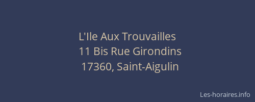 L'Ile Aux Trouvailles