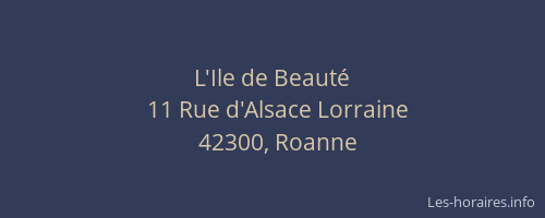 L'Ile de Beauté