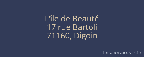 L'île de Beauté