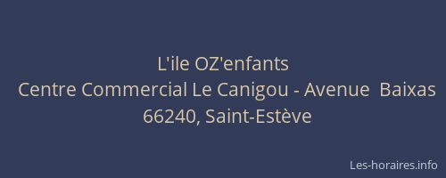 L'ile OZ'enfants