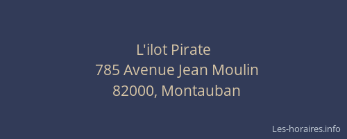 L'ilot Pirate